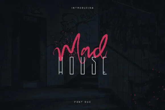 Madhouse Duo Font