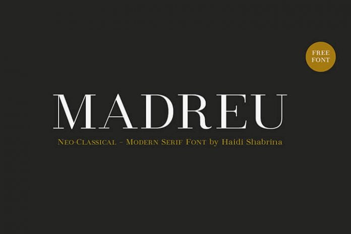 Madreu - Modern Serif Font