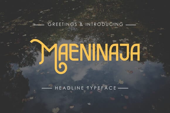 Maeninaja Font