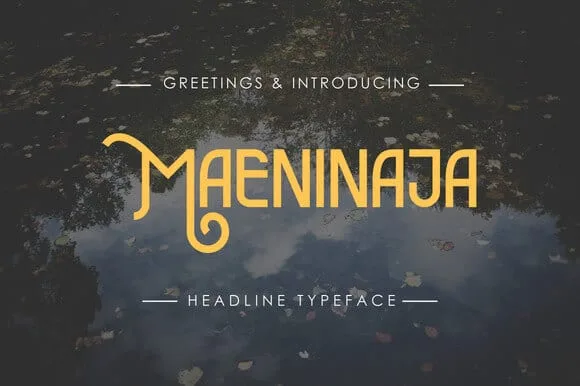 Maeninaja Font
