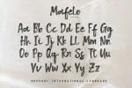 Mafelo SVG Font
