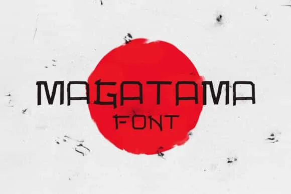 Magatama Font