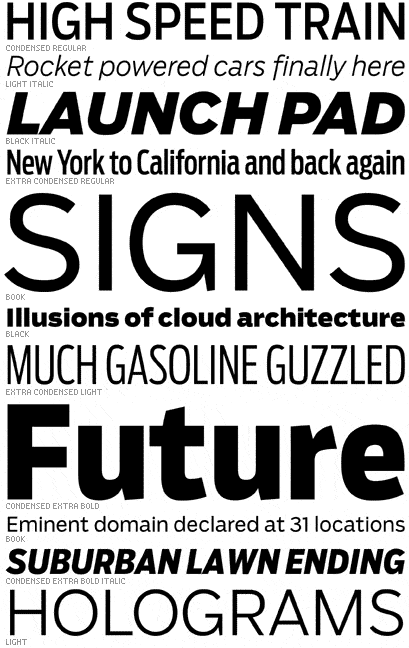 Magazine Corporate Fonts