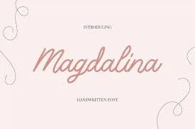Magdalina - Handwritten Script