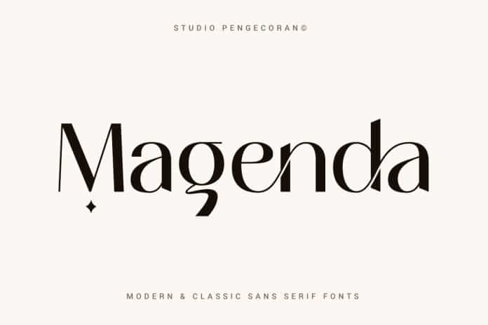 Magenda – Modern & Classic Sans Serif Fonts