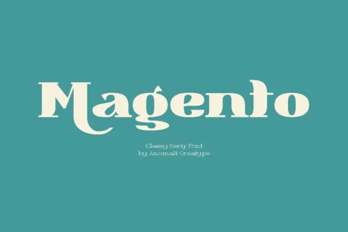 Magento Black Font
