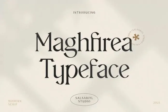 Maghfirea Font