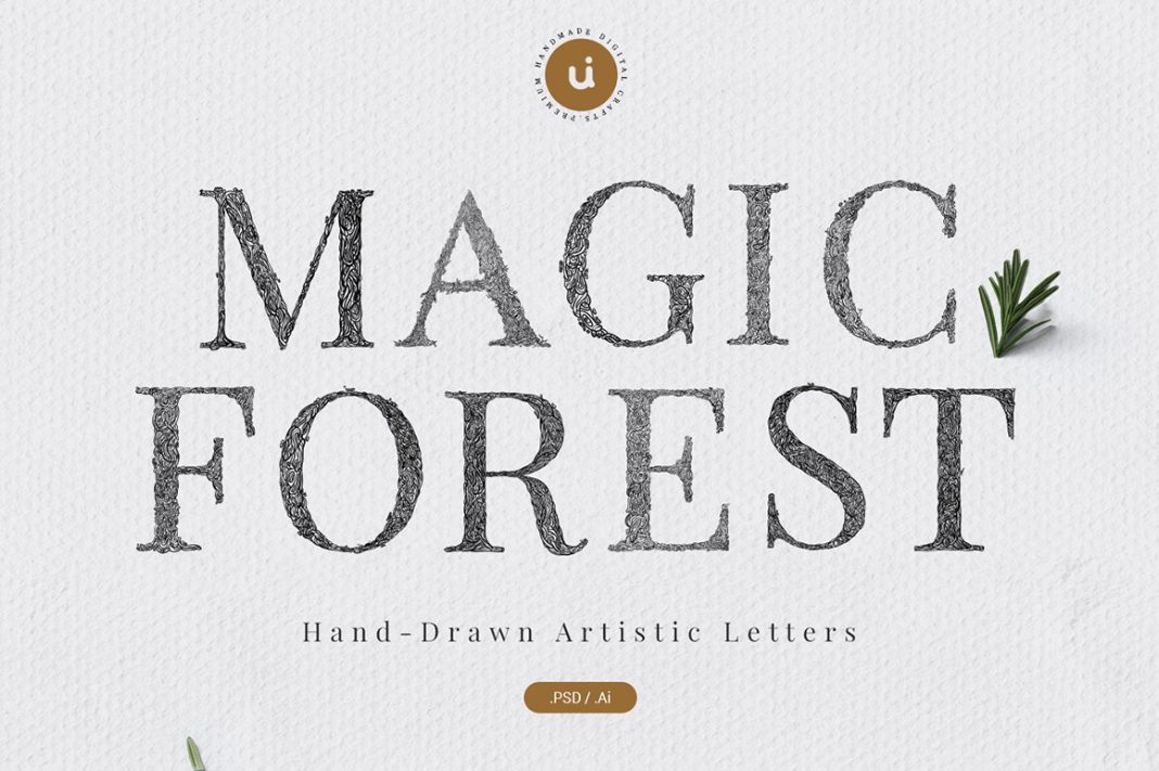 Magic Forest Typeface Font