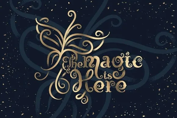 Magic Garden Font