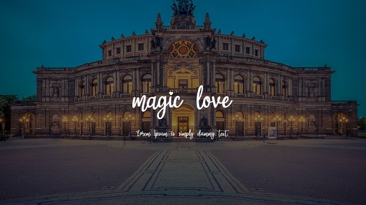 Magic Love Font