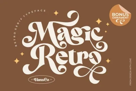 Magic Retro Font Family