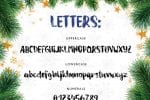 Magic Snow Christmas Typefase Font