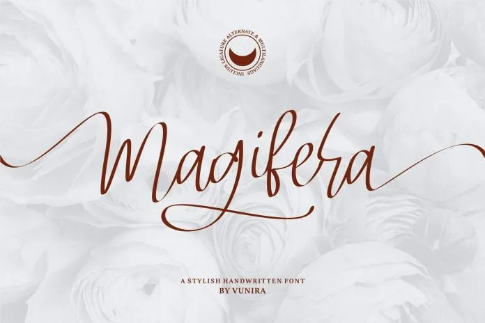 Magifera | A Stylish Handwritten Font