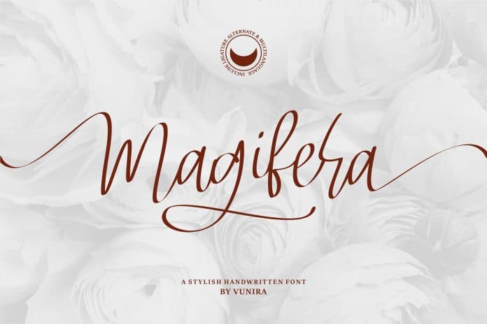 Magifera A Stylish Handwritten Font