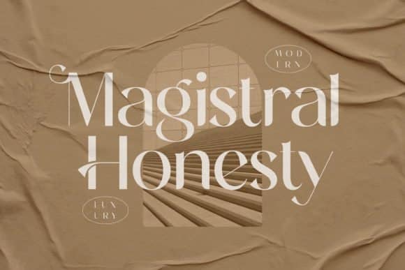 Magistral Honesty FontMagistral Honesty Font