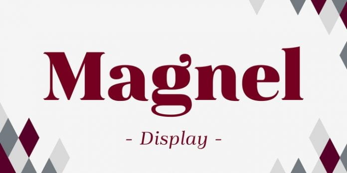 Magnel Display Font Family