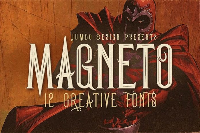 Magneto Vintage Style Font