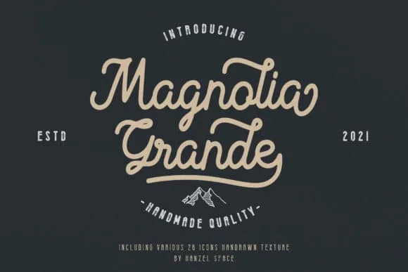 Magnolia Grande Font