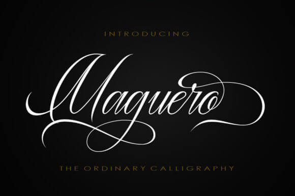 Maguero Script Font