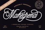 Mahegrena Font