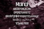 Mainal Font