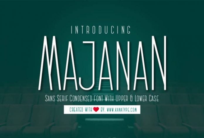 Majanan - Sans Serif Condensed Font