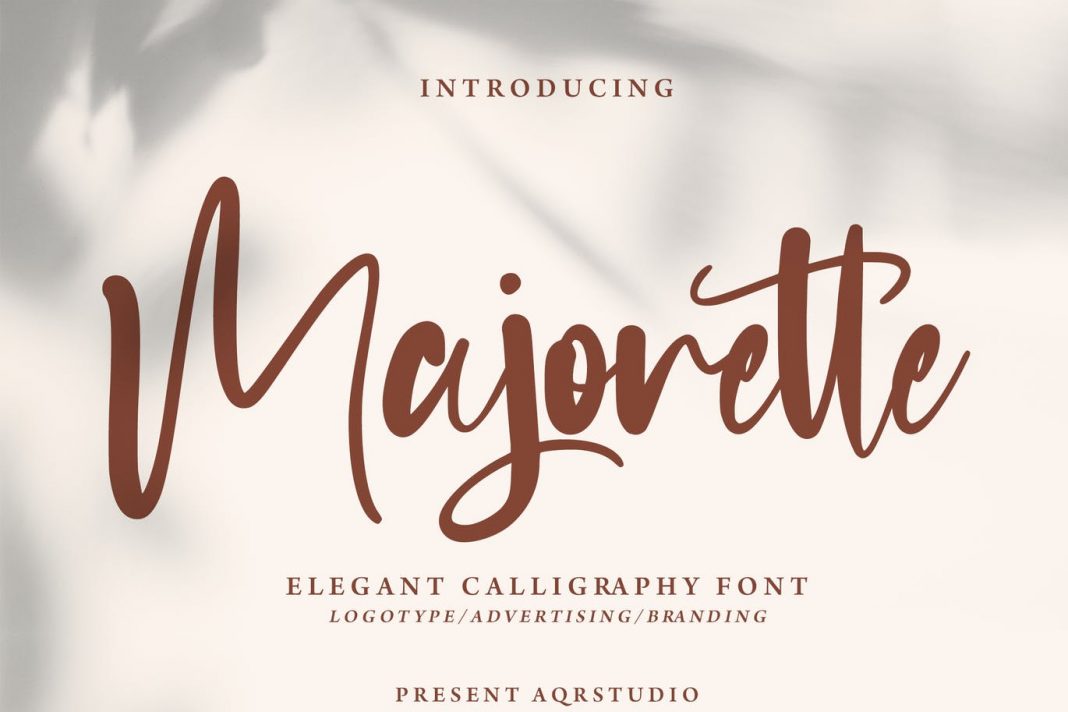 Majorette - Elegant Calligraphy Font