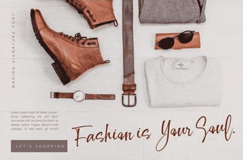 Making Signature Font
