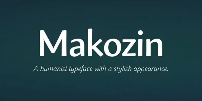 Makozin Font Makozin Font