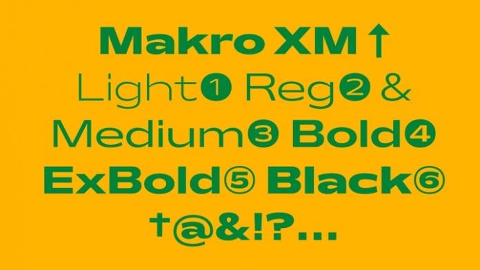 Makro XM Font