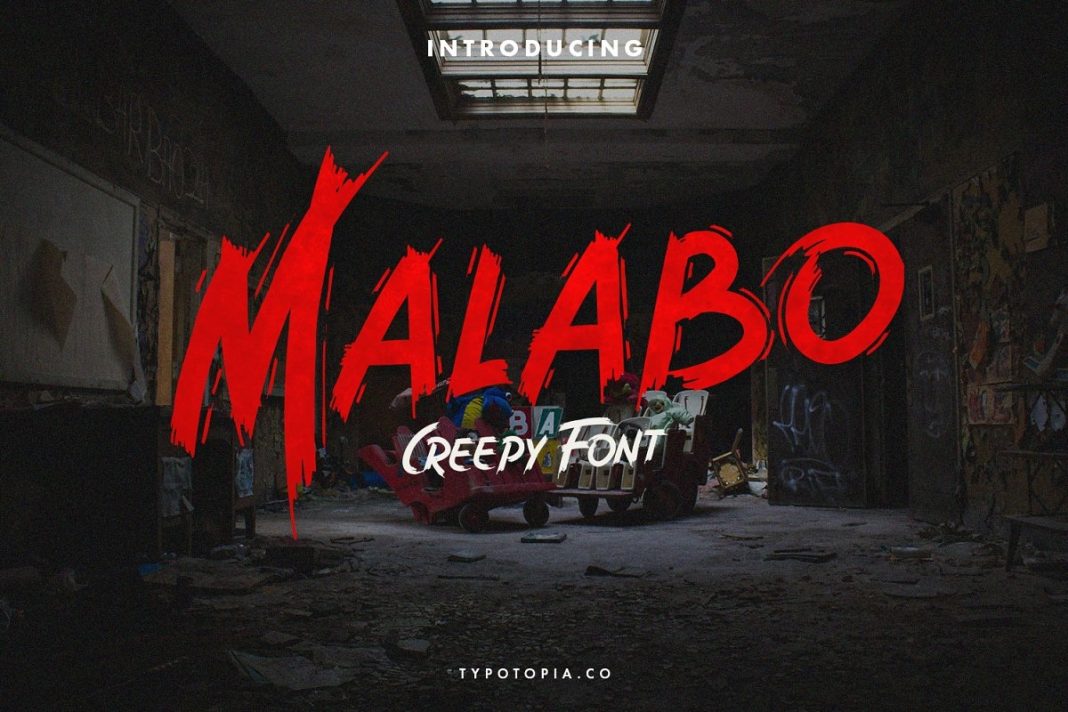 Malabo - Creepy Font