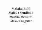 Malaka Font