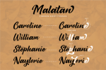 Malatan Font
