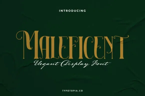 Maleficent Font
