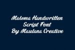 Malema Font