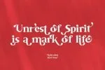 Malevolent - Playful Serif Font