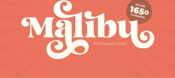 Malibu Font