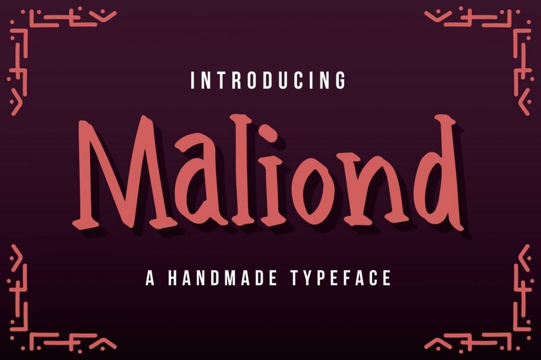 Maliond - A Handmade Typeface