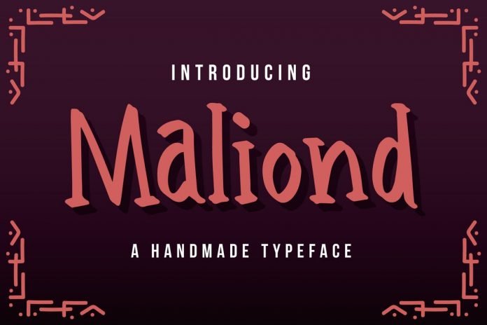 Maliond - A Handmade Typeface