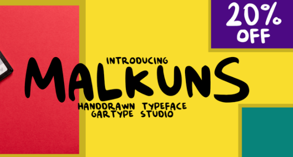 Malkuns Regular Font