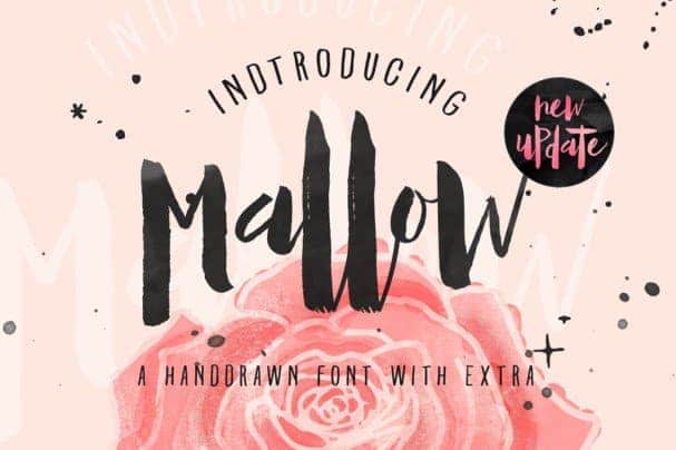 Mallow Typeface & EXTRA Mockup
