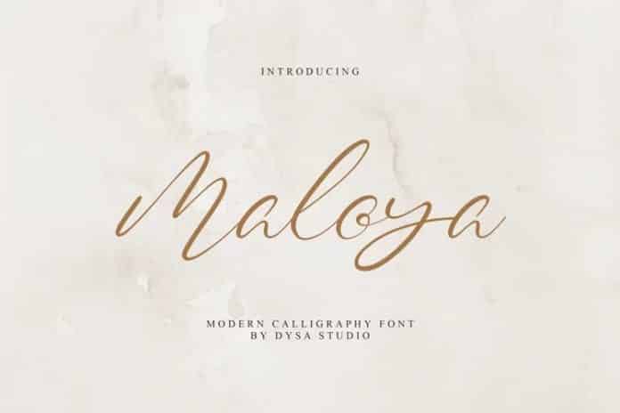 Maloya Font