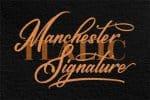 Manchester Signature Font