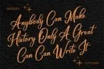 Manchester Signature Font