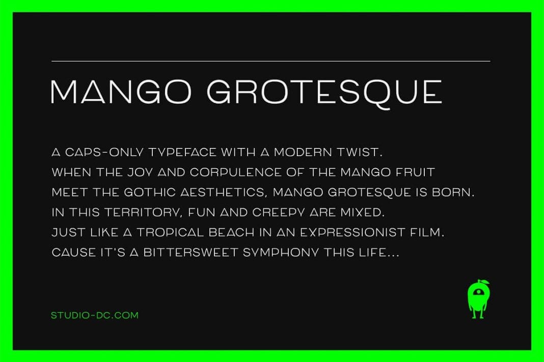 Mango Grotesque Font