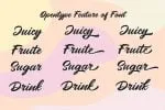 Mangotea - Script Font