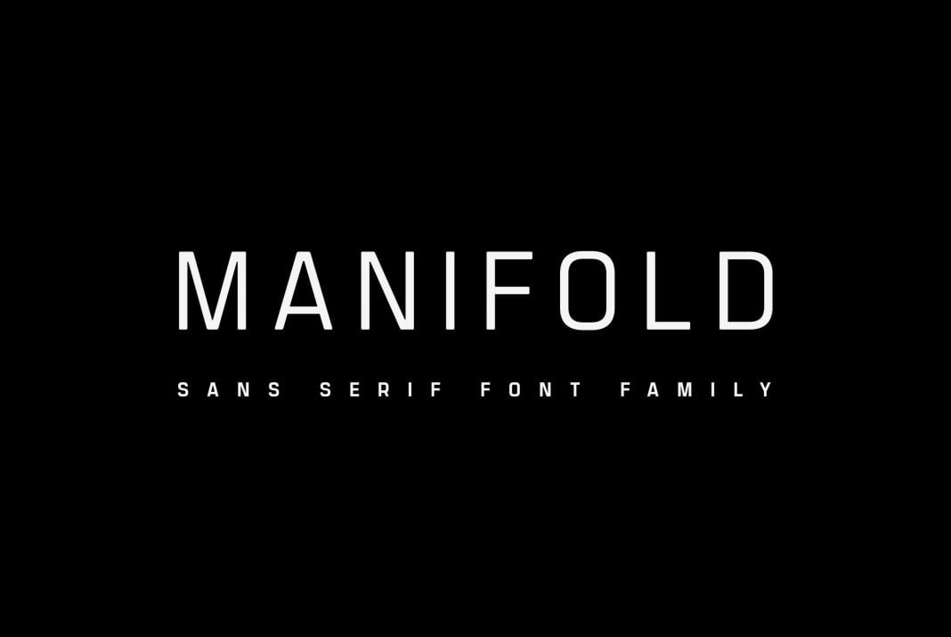 Manifold CF font Cyrillic