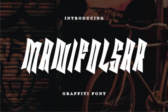 Manifolsar Font
