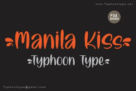 Manila Kiss Font