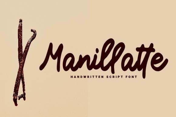 Manillatte Font